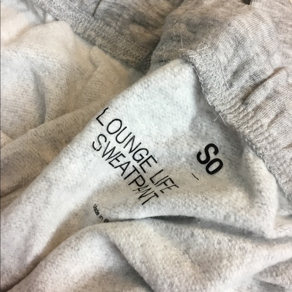 SO high rise lounge life oversized boyfriend jogger sweats gray fox heat… - Picture 8 of 16